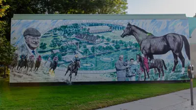 Windfields Farm mural