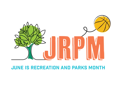 June is Recreation and Parks Month Logo