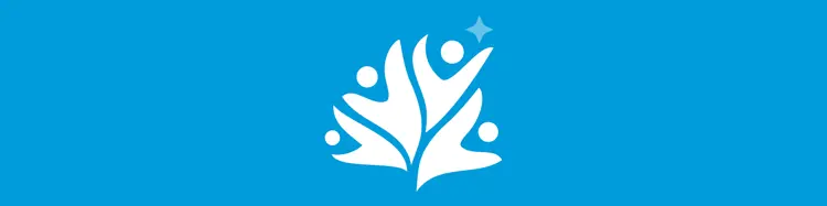 Oshawa Community Awards logo with a star and four abstract human figures on blue background