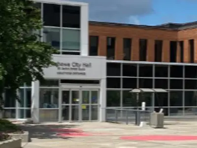 entrance to City Hall