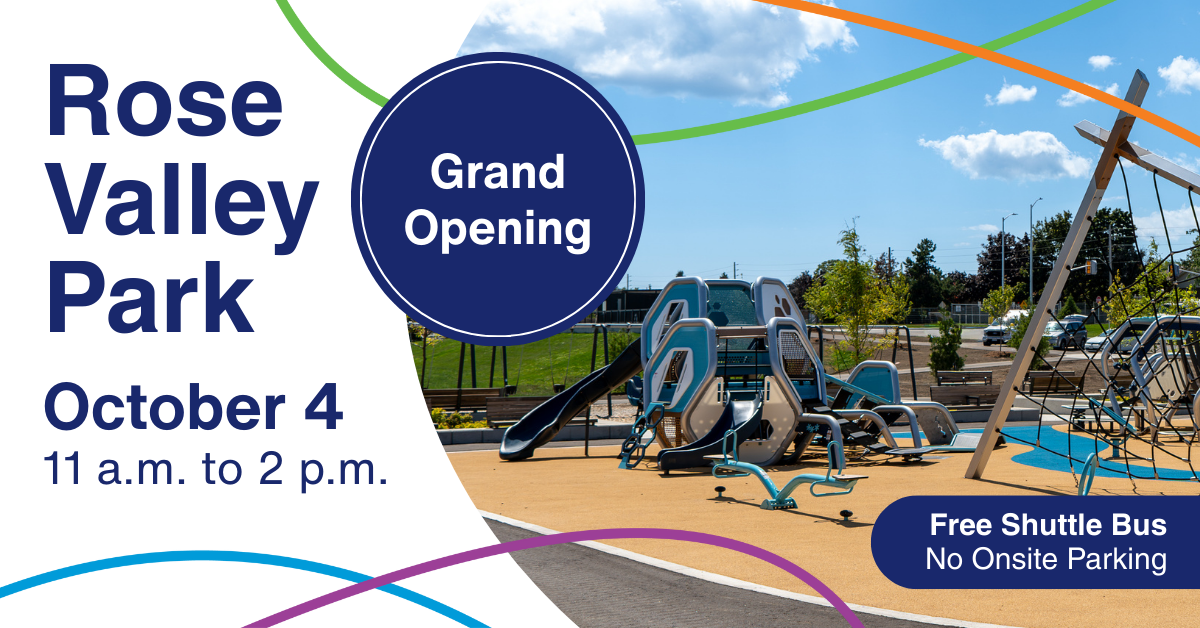 Rose valley Park Grand Opening October 4