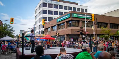 Convergence Wrestling Action