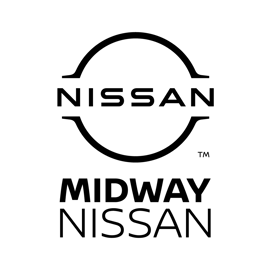 Midway Nissan Black Logo
