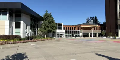 Oshawa City Hall courtyard