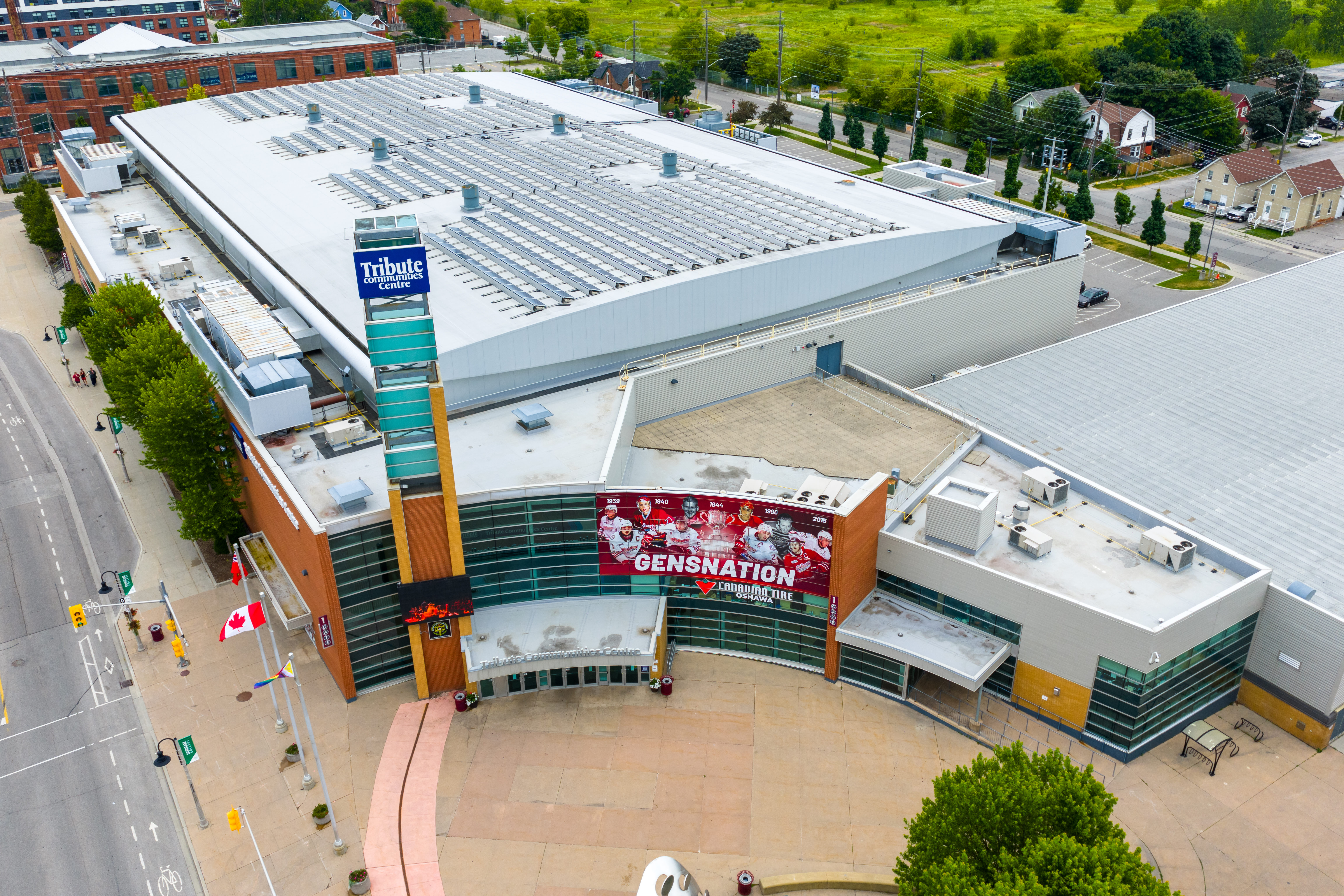 Outside Of Tribute Communities Centre