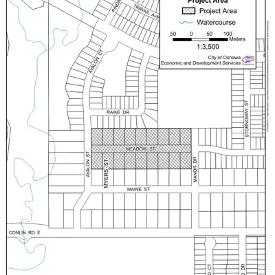 Meadow St. Project Area