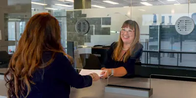 two people at the Service Oshawa calendar